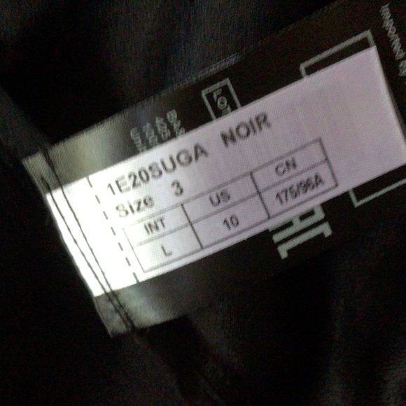 Ba&sh black open front jacket, size 3 - Picture 5 of 8